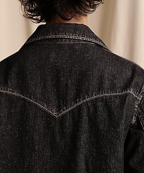 Amazon | [ショット] NEP BLACK DENIM WESTERN JACKET/ネップブラック